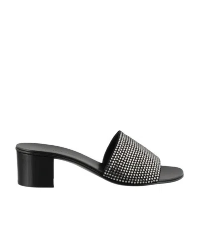 Giuseppe Zanotti Muller Shoes In Black
