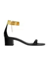 Giuseppe Zanotti Multi Wire Ankle Strap Sandals In Black