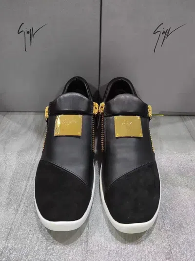 Giuseppe Zanotti Multicolor Sports Shoes In Black