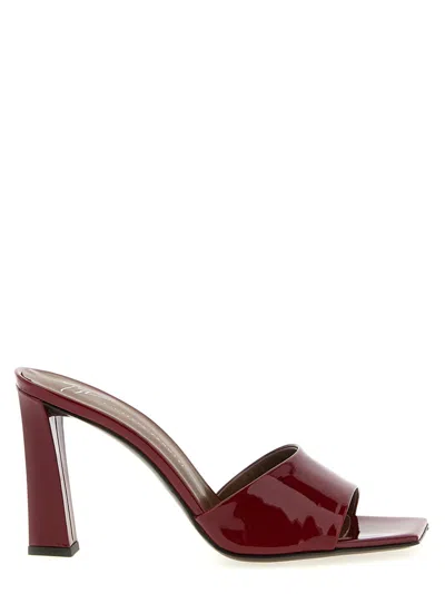 Giuseppe Zanotti Mya Sandals In Burgundy