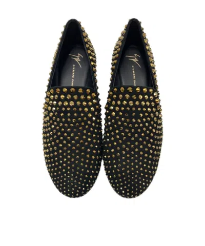 Giuseppe Zanotti Nailed Loafers In Black