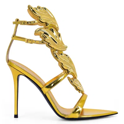 Giuseppe Zanotti New Cruel 105 Women's Sandals Gold