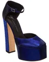 Giuseppe Zanotti Bebe Pixel Platform Pumps In Blue