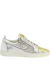 Giuseppe Zanotti Nicki Metallic Zip-detail Sneakers