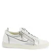 Giuseppe Zanotti Nicki Metallic Sneakers In Silver