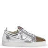 Giuseppe Zanotti Nicki Sneakers In Silver