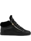 Giuseppe Zanotti Kriss Low-top Sneakers In Black