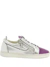 Giuseppe Zanotti Nicki Sneakers In Silver