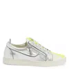 Giuseppe Zanotti Nicki Metallic Sneakers In White