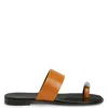 Giuseppe Zanotti Norbert Leather Sandals In Brown