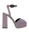 Giuseppe Zanotti Notturna High-heeled Sandals In Gray