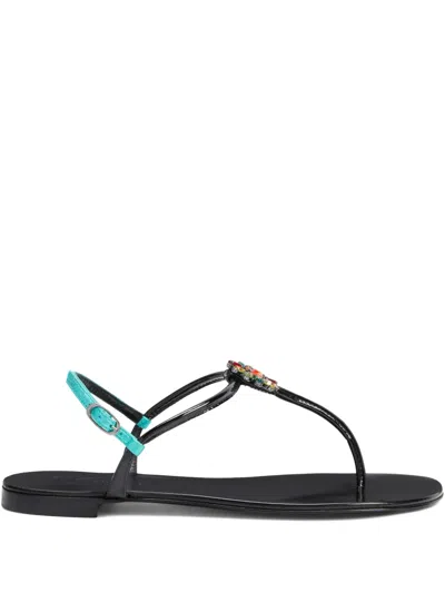 Giuseppe Zanotti Noussa Sandals In Black