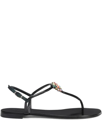 Giuseppe Zanotti Noussa Sandals In Black