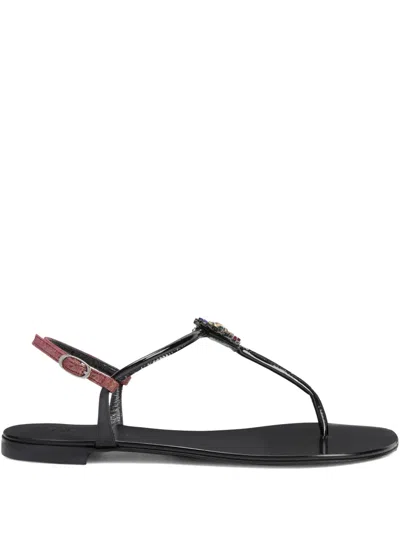 Giuseppe Zanotti Noussa Sandals In Black