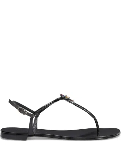 Giuseppe Zanotti Noussa Sandals In Black