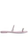 Giuseppe Zanotti Nuvo Roll 10 Flat Sandal In Purple