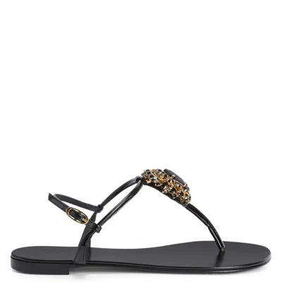 Giuseppe Zanotti Odam 10 Sandals In Black