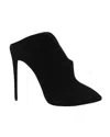 Giuseppe Zanotti Olinda Pointed Toe Mules In Black Suede In Black