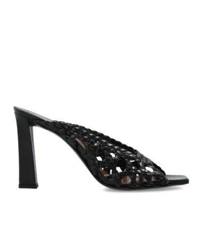 GIUSEPPE ZANOTTI 90MM MYA CAGE MULES