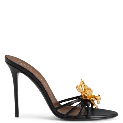 Giuseppe Zanotti Orchid Mule 105 In Brown