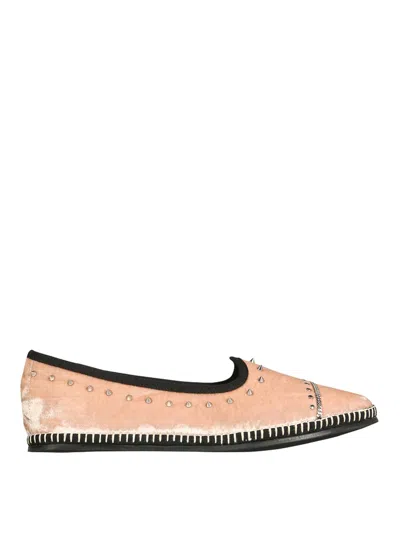 Giuseppe Zanotti Otium Loafers In Powder
