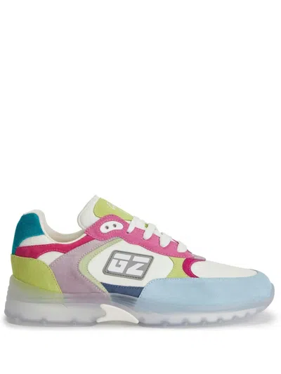 Giuseppe Zanotti Panelled Low-top Sneakers In White
