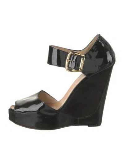 Pre-owned Giuseppe Zanotti Patent Leather Pumps In Black