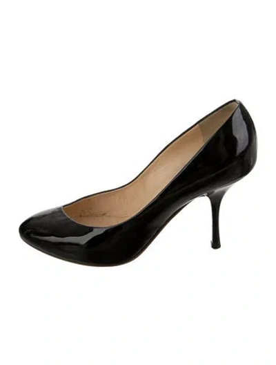 Pre-owned Giuseppe Zanotti Patent Leather Pumps In Black
