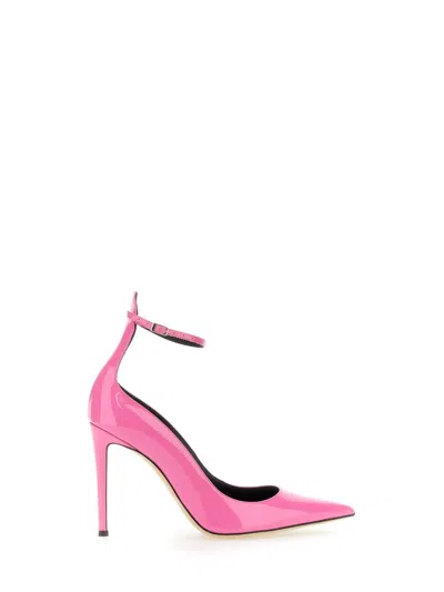 Giuseppe Zanotti Patent Leather Pumps In Fuchsia