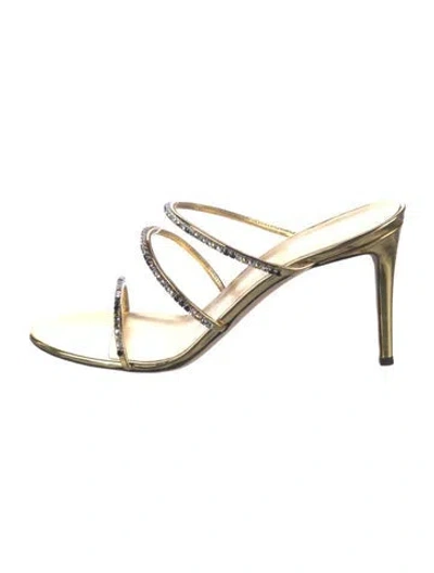 Pre-owned Giuseppe Zanotti Patent Leather Slides