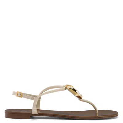 Giuseppe Zanotti Patrice Crystal Women's Sandals Off_white