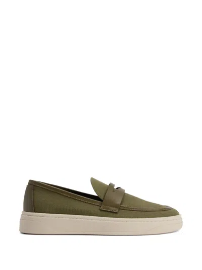 Giuseppe Zanotti Penny-bar Sneakers In Green
