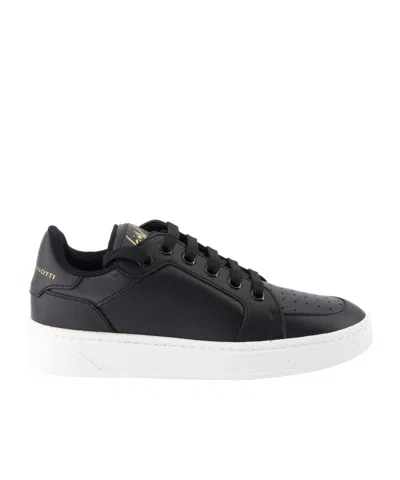 Giuseppe Zanotti Perforated-detail Low-top Sneakers In Black