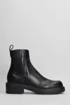 Giuseppe Zanotti Peyen Ankle Boots In Black Leather In Black