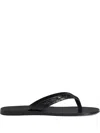 Giuseppe Zanotti Philemon Flip Flops In Schwarz