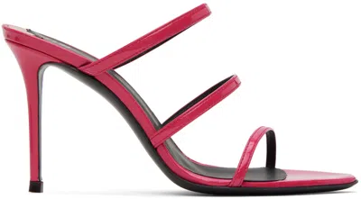 Giuseppe Zanotti Pink Clandestino Heeled Sandals In Fiesta