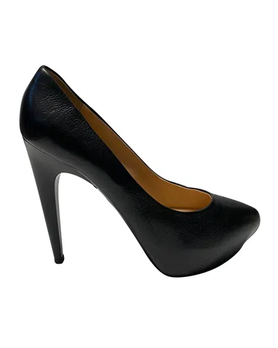 Giuseppe Zanotti Platform Pumps In Black Leather