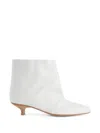 Giuseppe Zanotti Pointed-toe Ankle Boots In White