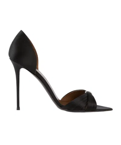 Giuseppe Zanotti Pointed-toe High-heeled Sandals In Black