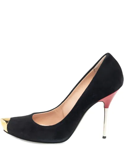 Pre-owned Giuseppe Zanotti  105mm Suede Pumps