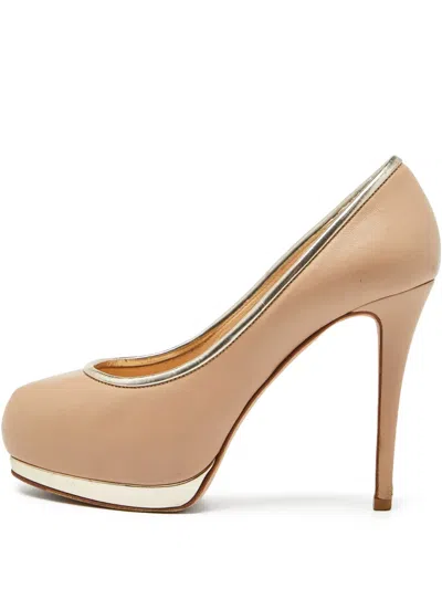 Pre-owned Giuseppe Zanotti  120mm Platform Pumps