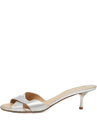 Pre-owned Giuseppe Zanotti  65mm Crossover-straps Sandals