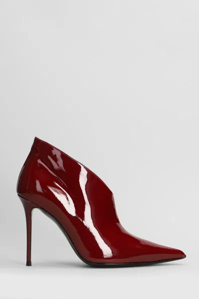 Giuseppe Zanotti Raquel 105 High Heels Ankle Boots In Red
