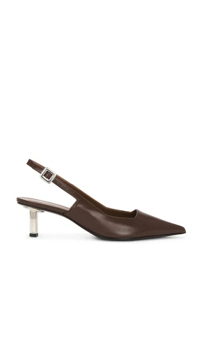 Giuseppe Zanotti Raquel 50 Slingback In Brown