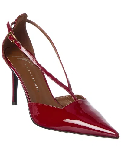 Giuseppe Zanotti Raquel 85 Patent Pump In Red