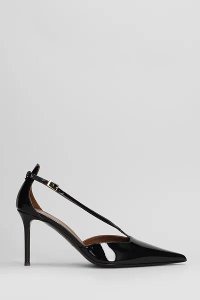 Giuseppe Zanotti Raquel 85 Pumps In Black Patent Leather
