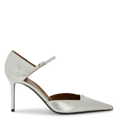 Giuseppe Zanotti 85mm Raquel D'orsay Pumps In Silver