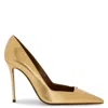 Giuseppe Zanotti 105mm Raquel Pumps In Gold