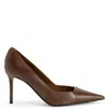 Giuseppe Zanotti 85mm Raquel Pumps In Brown