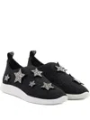 Giuseppe Zanotti Rhinestone-embellished Star Patches In Black